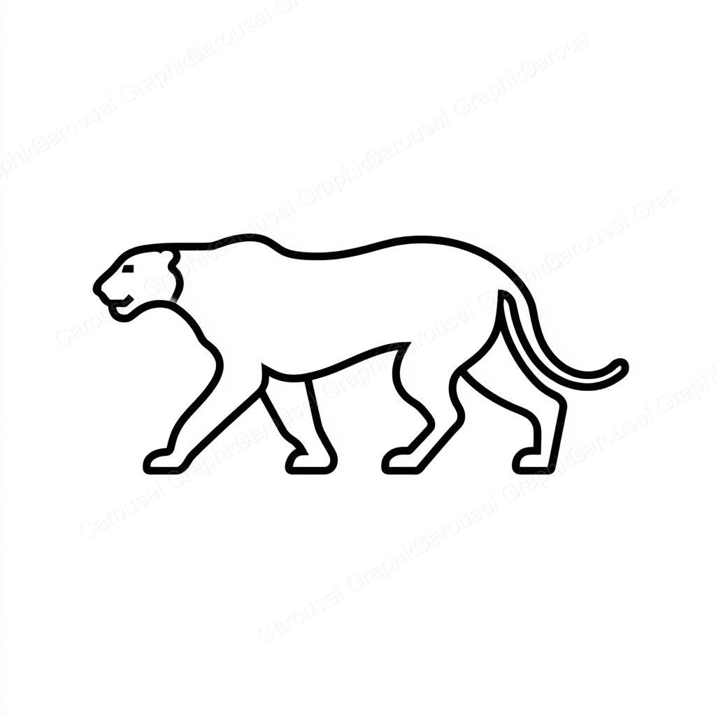 Panther Vector Graphic preview