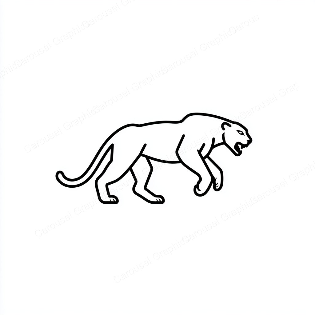 Panther Vector Graphic preview