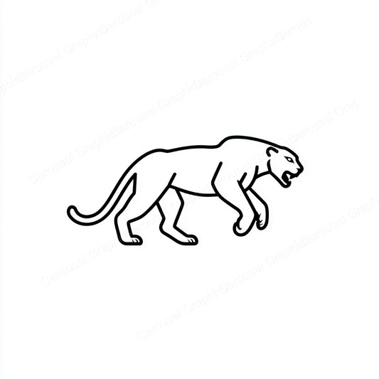 Panther Vector Graphic preview