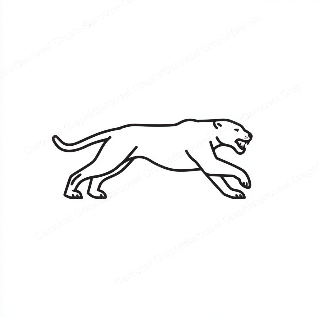 Panther Vector Graphic preview