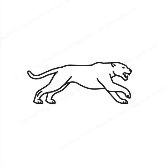 Panther Vector Graphic preview