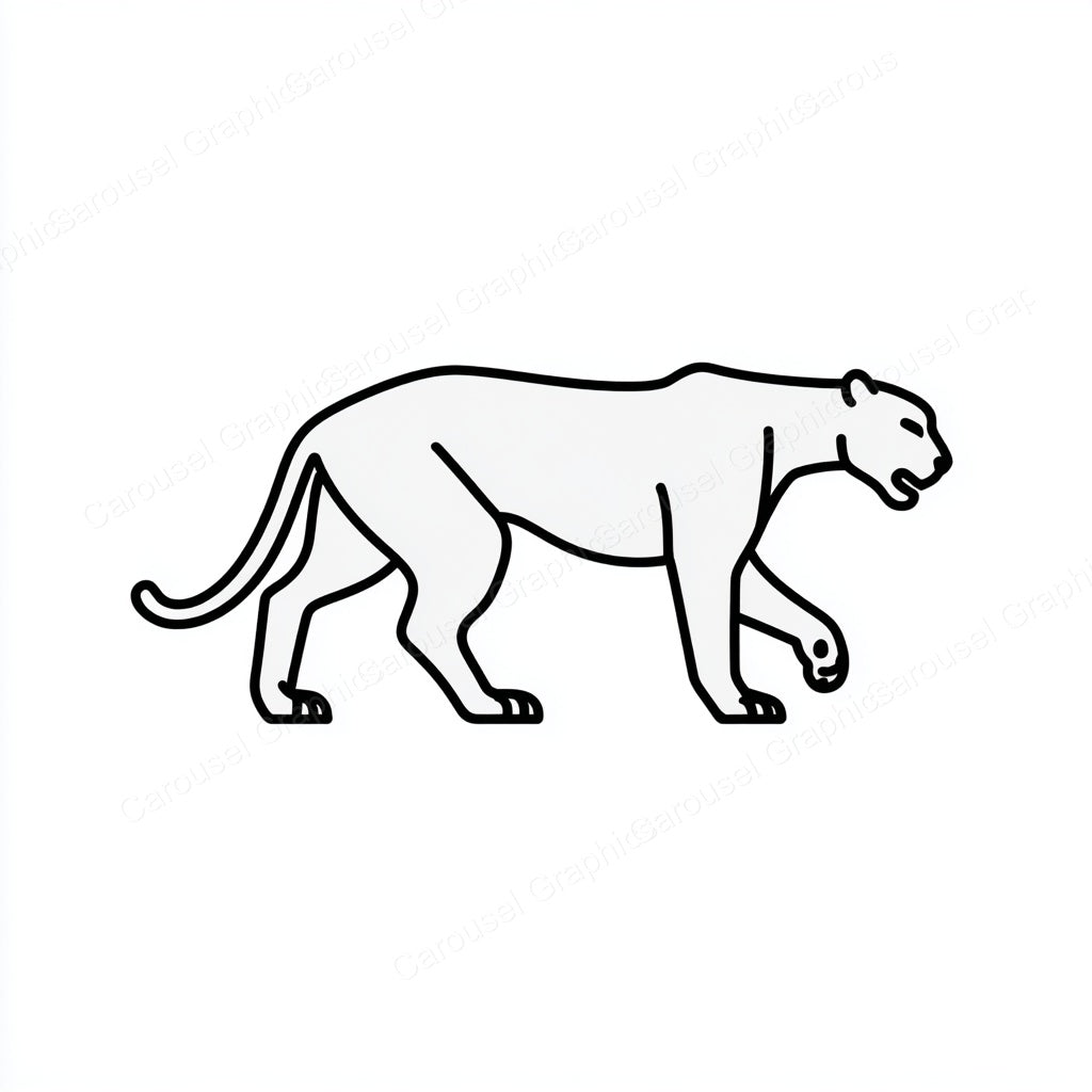 Panther Vector Graphic preview