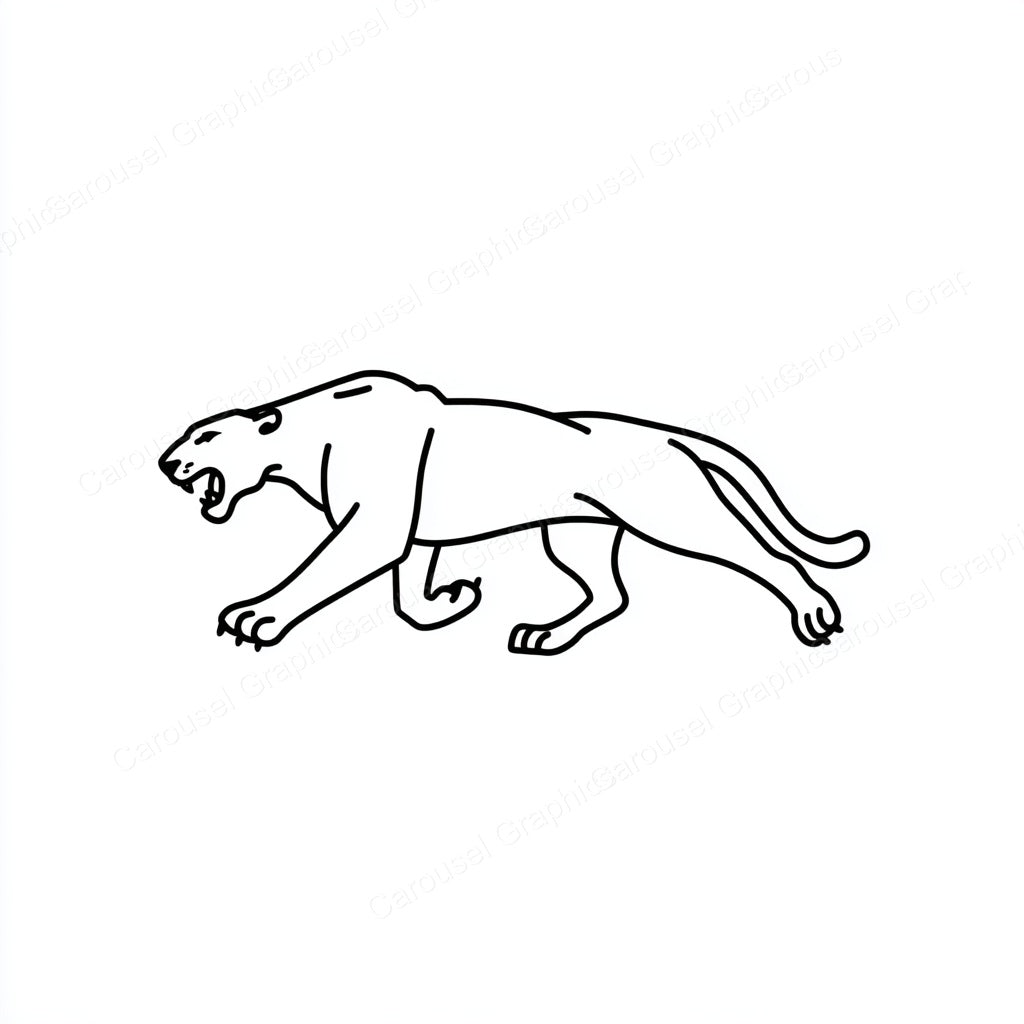 Panther Vector Graphic preview