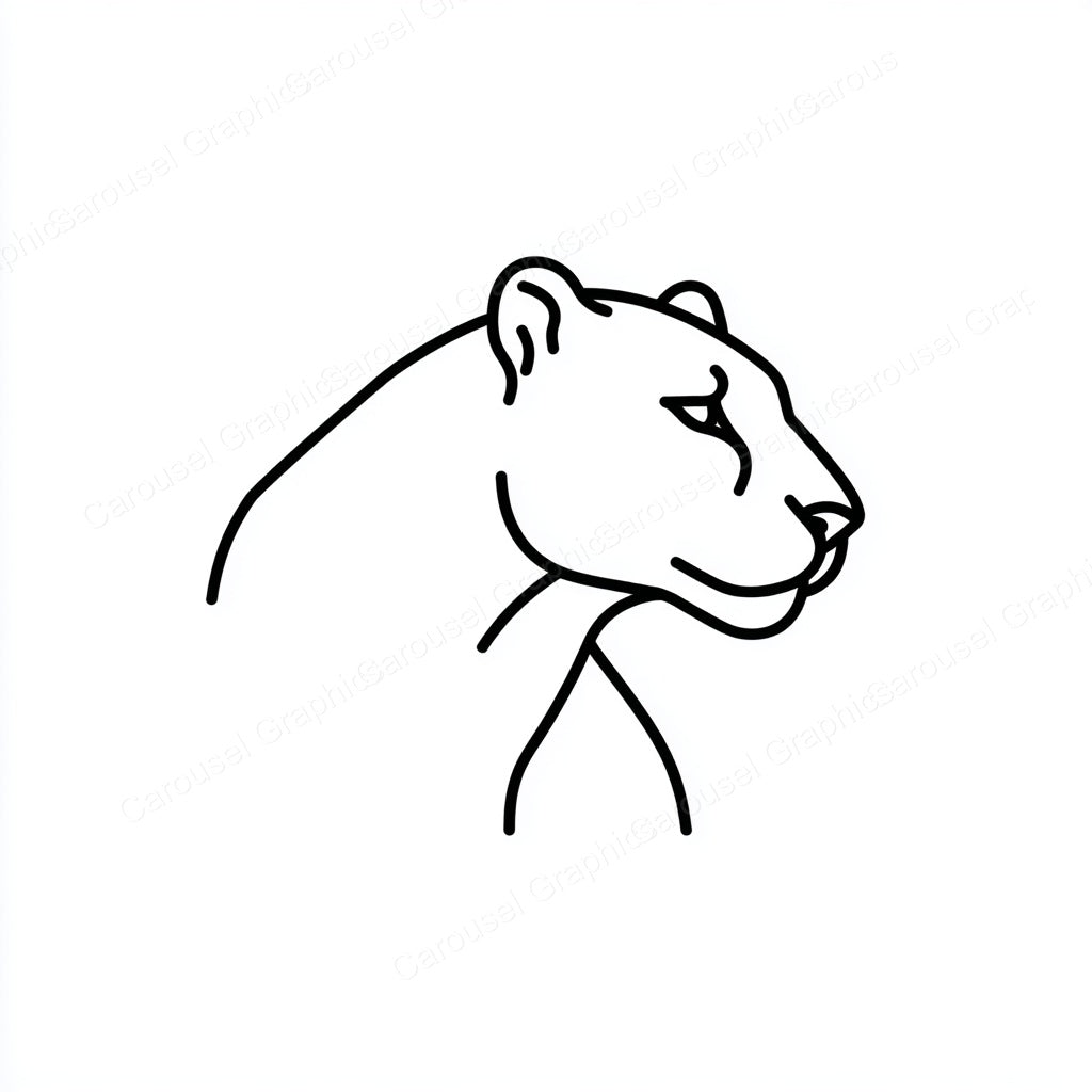 Panther Vector Graphic preview