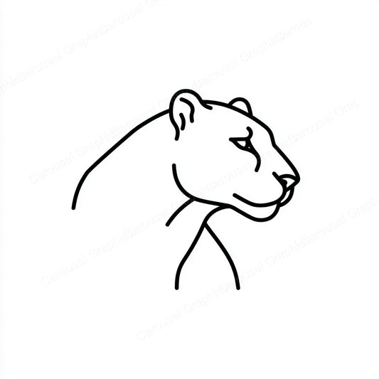 Panther Vector Graphic preview