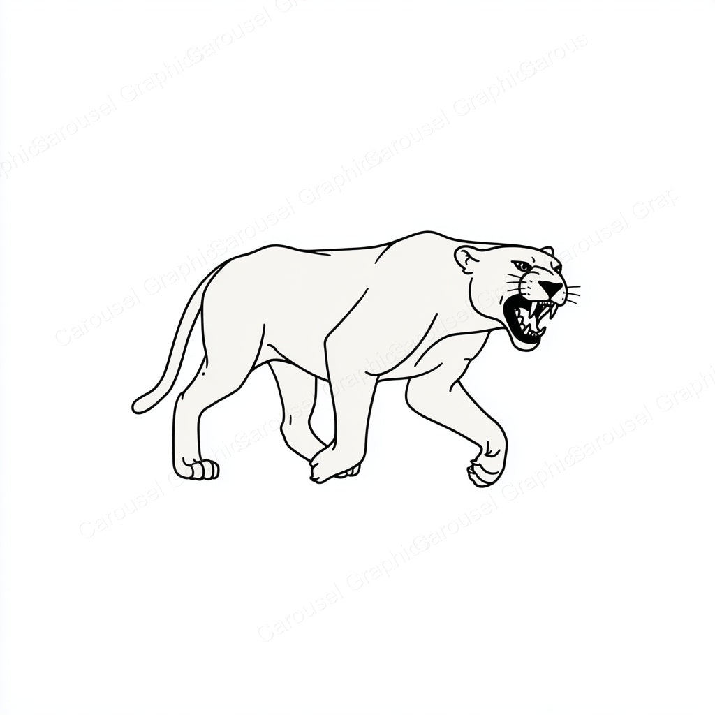 Panther Vector Graphic preview