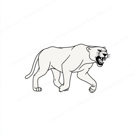 Panther Vector Graphic preview