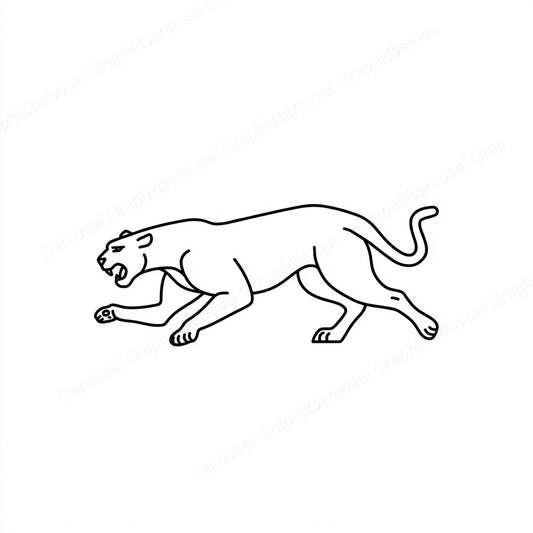 Panther Vector Graphic preview