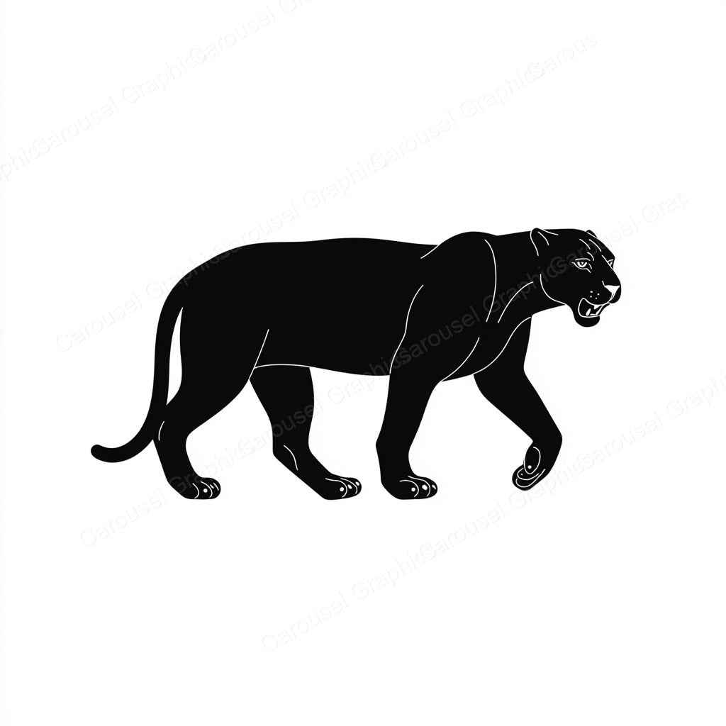 Panther Vector Graphic preview