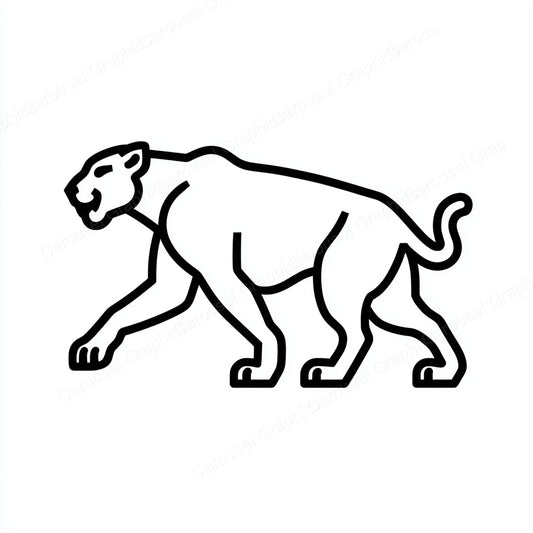 Panther Vector Graphic preview