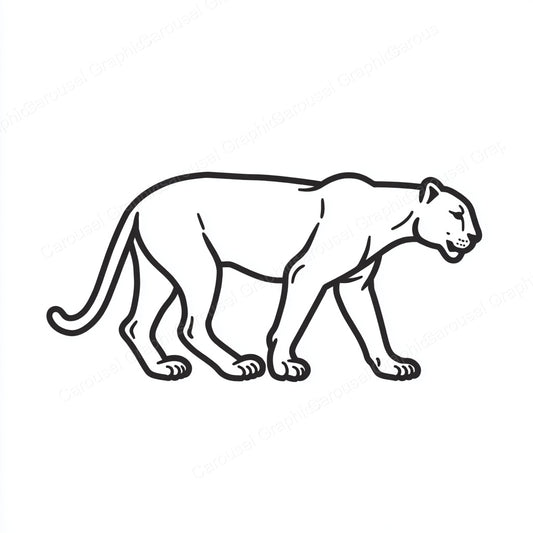 Panther Vector Graphic preview