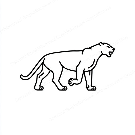 Panther Vector Graphic preview