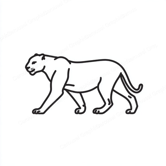 Panther Vector Graphic preview