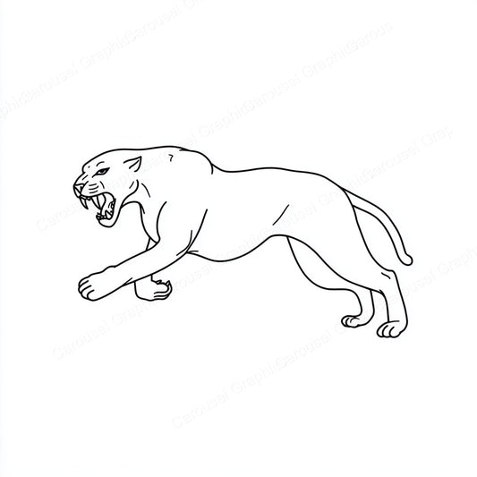 Panther Vector Graphic preview