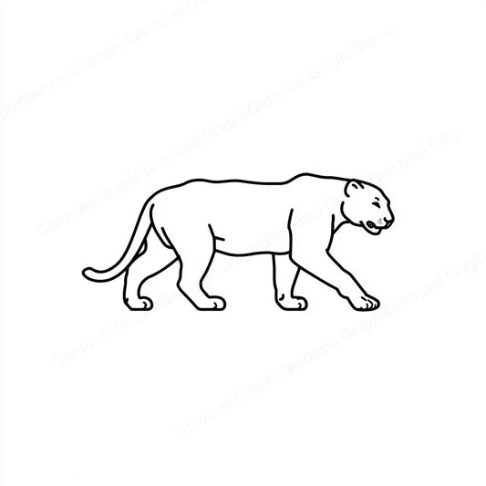 Panther Vector Graphic preview