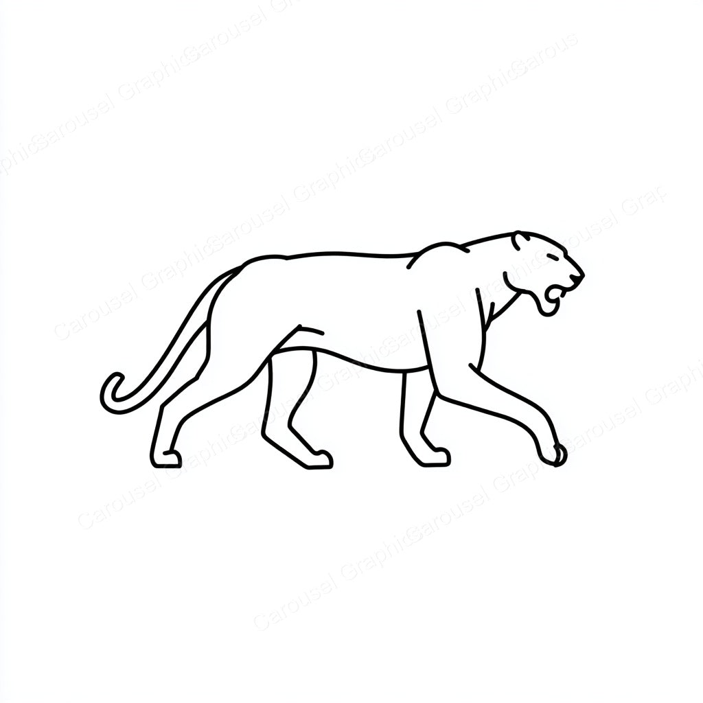 Panther Vector Graphic preview