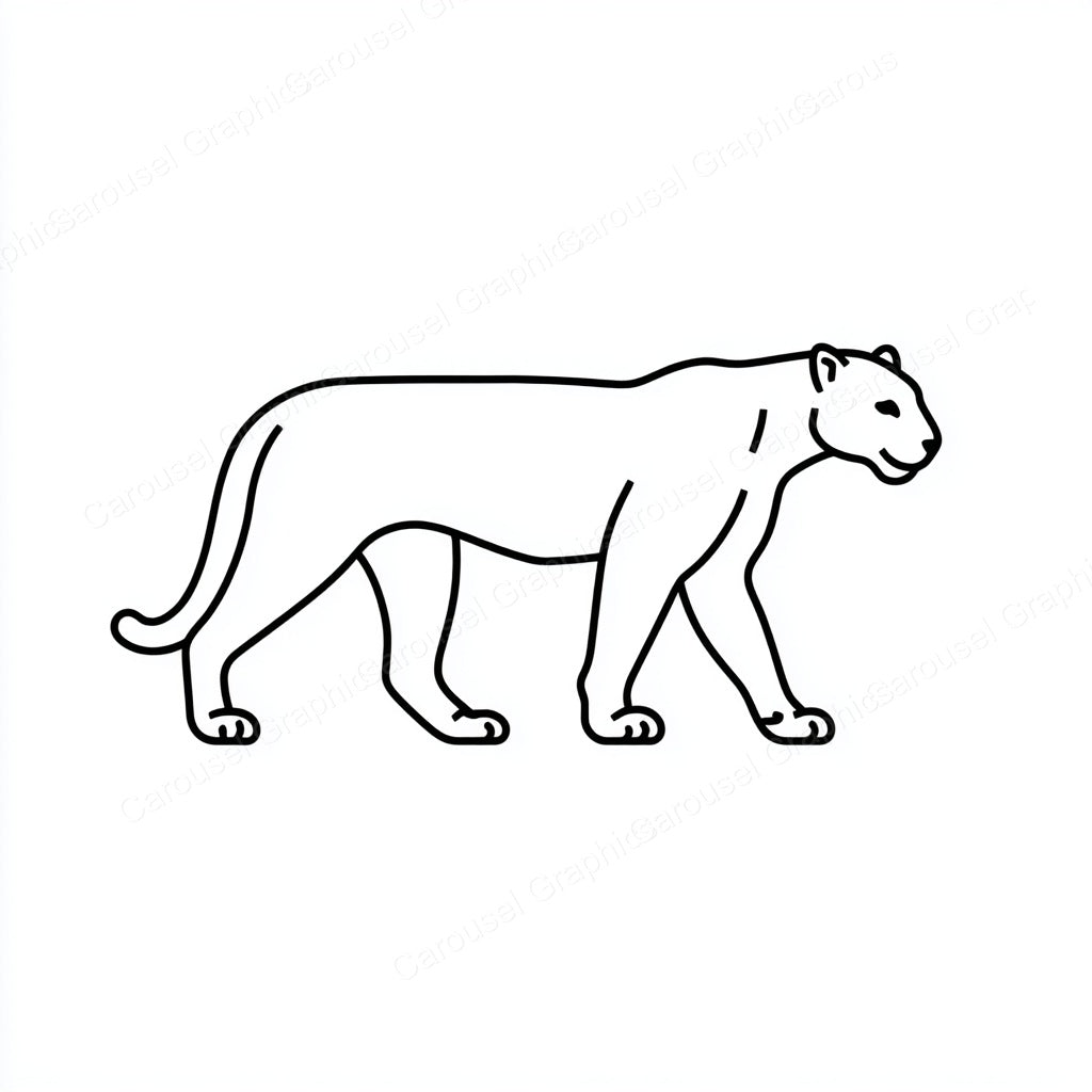 Panther Vector Graphic preview