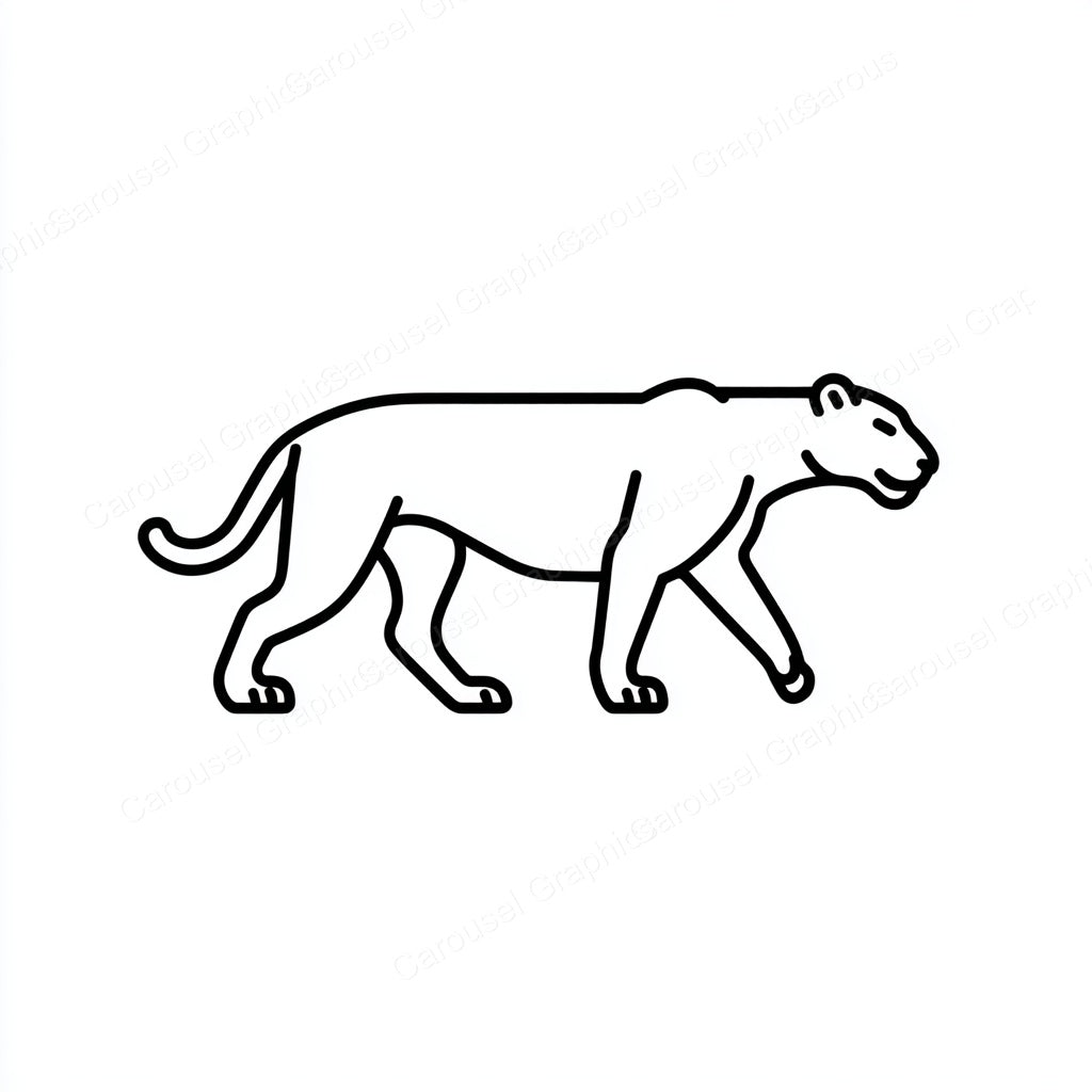 Panther Vector Graphic preview