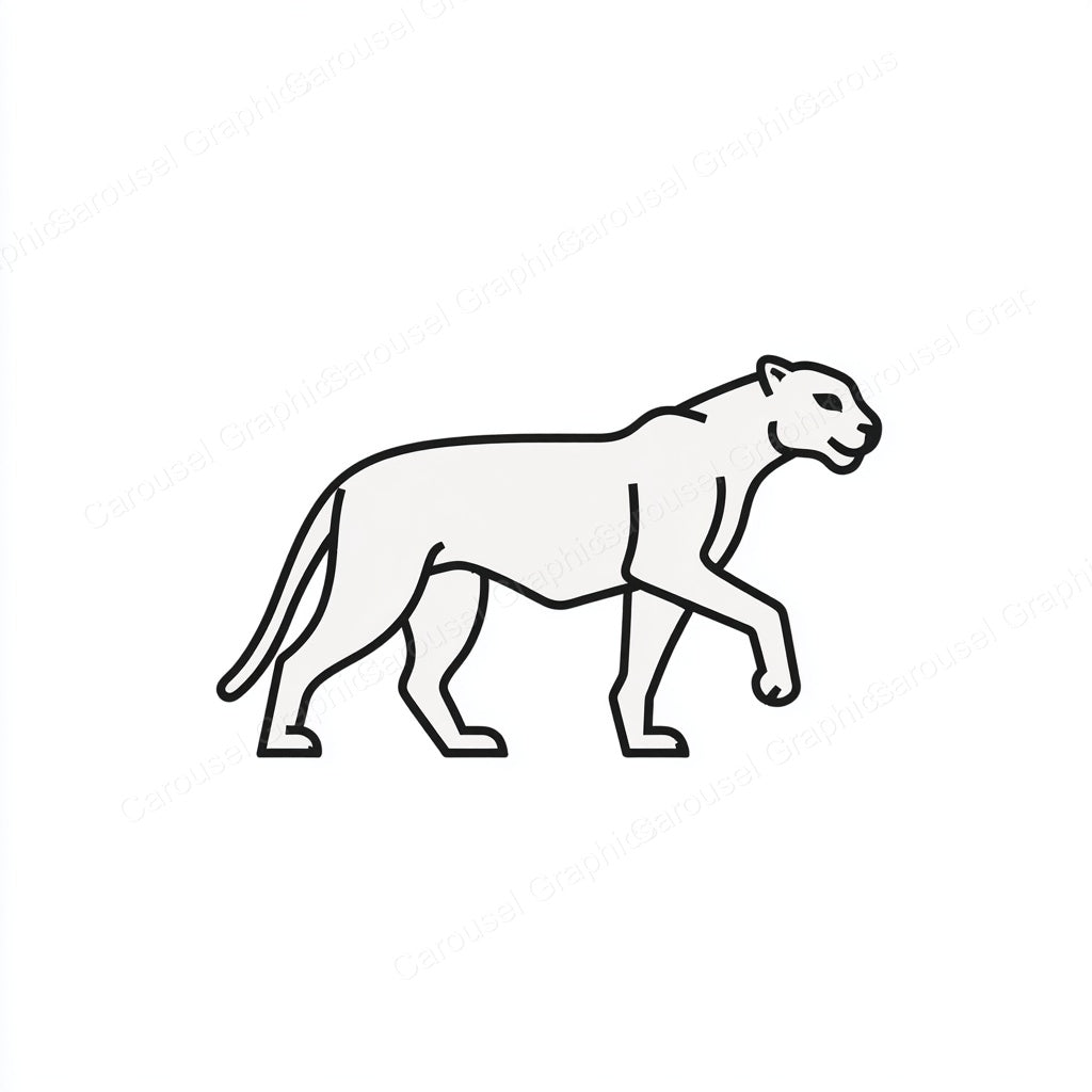 Panther Vector Graphic preview