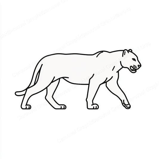 Panther Vector Graphic preview