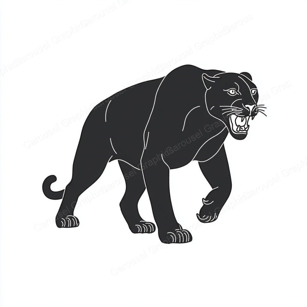 Panther Vector Graphic preview