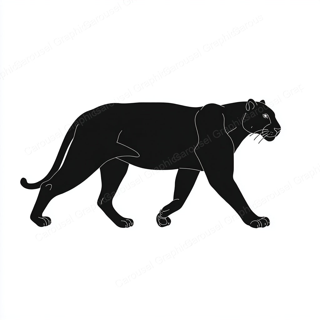 Panther Vector Graphic preview