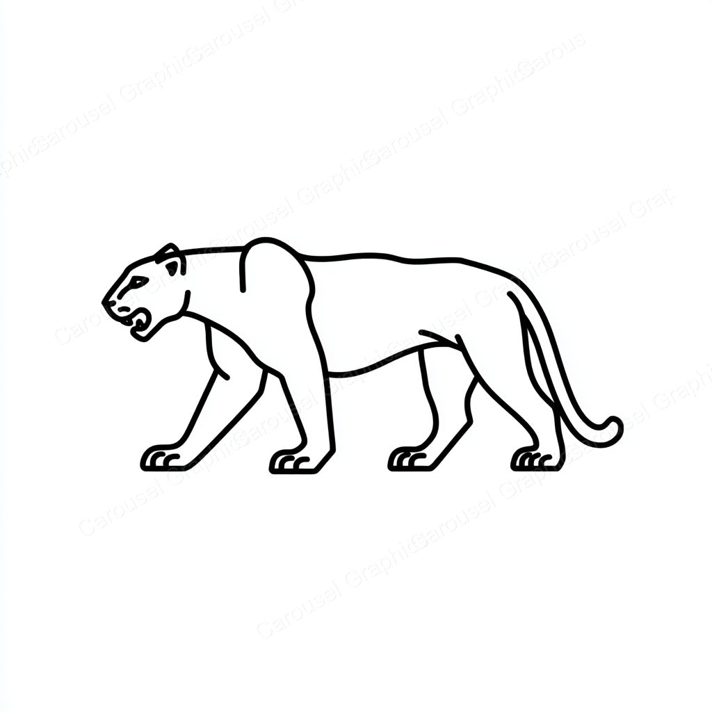Panther Vector Graphic preview