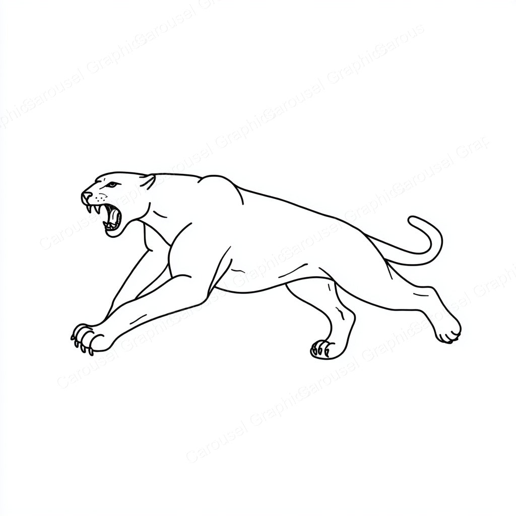 Panther Vector Graphic preview