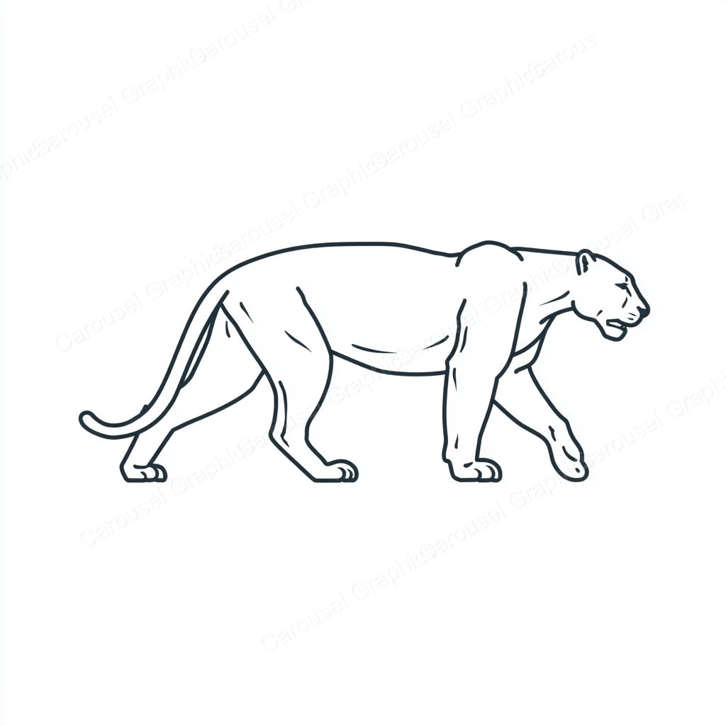 Panther Vector Graphic preview