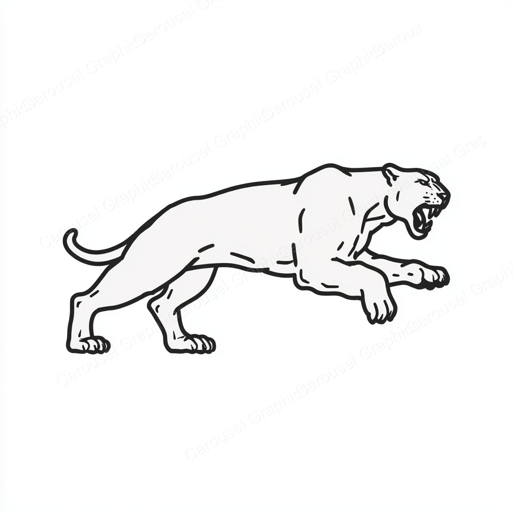 Panther Vector Graphic preview