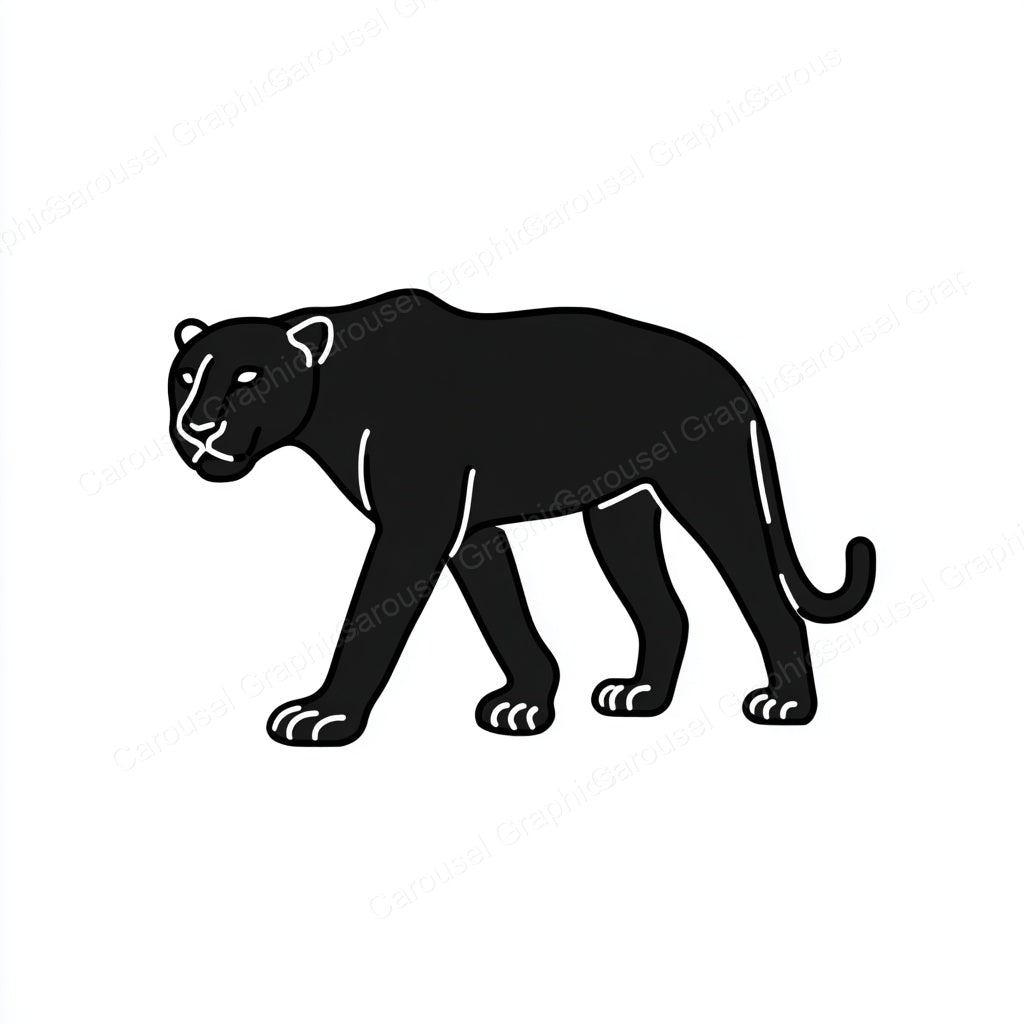 Panther Vector Graphic preview