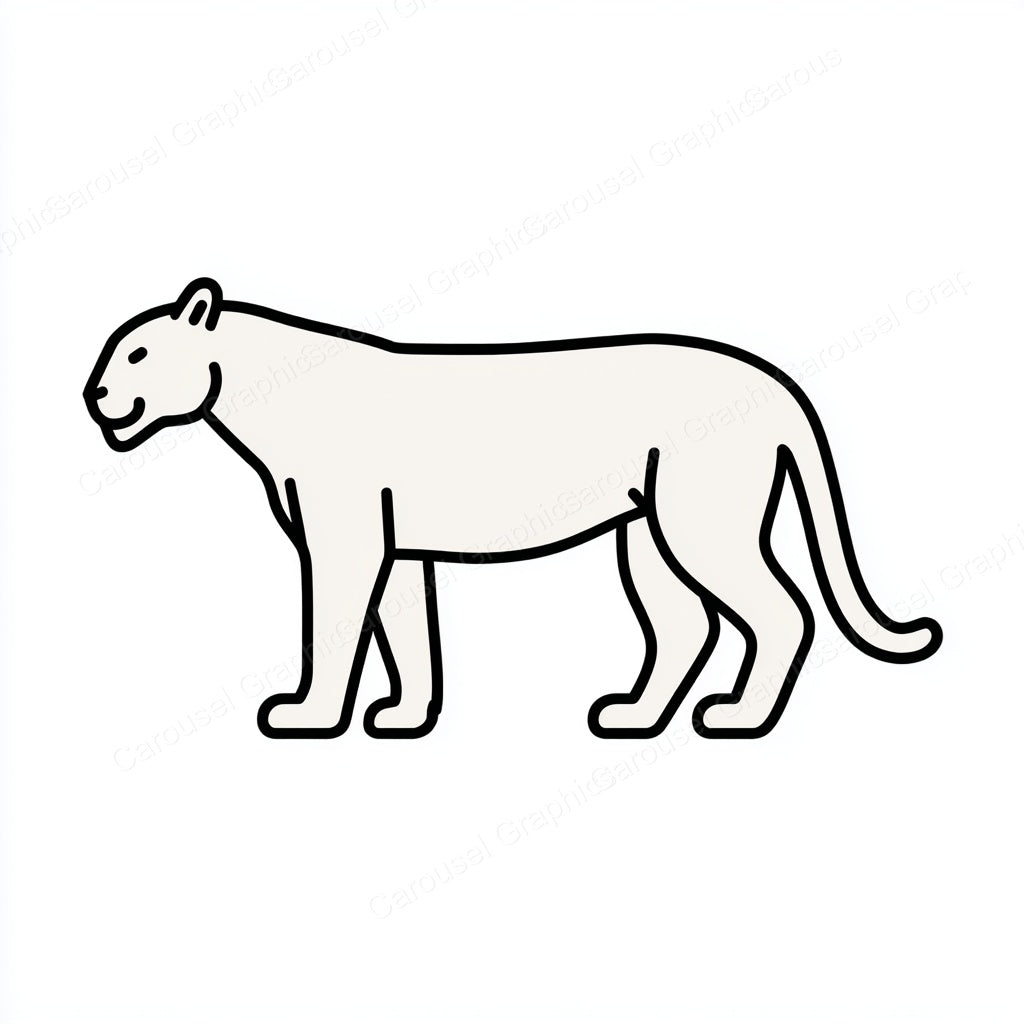 Panther Vector Graphic preview