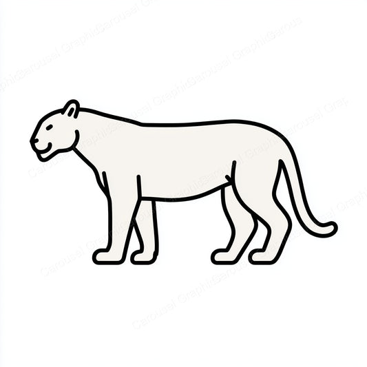 Panther Vector Graphic preview