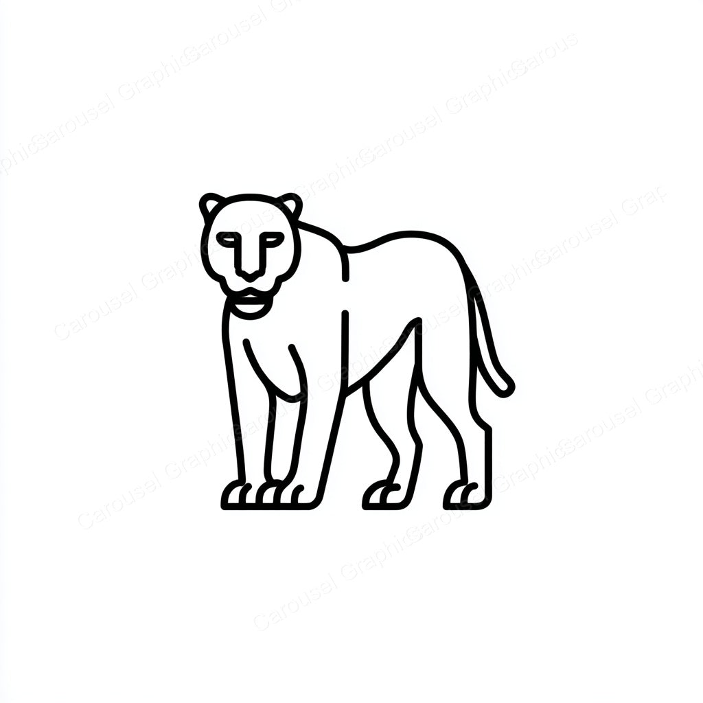 Panther Vector Graphic preview