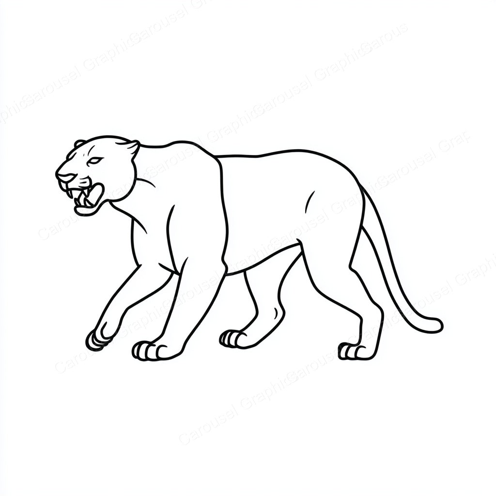 Panther Vector Graphic preview