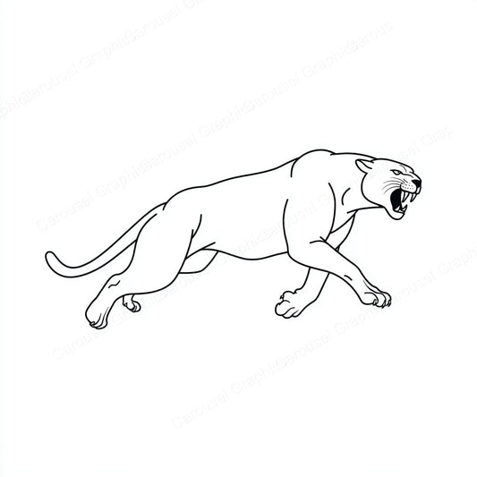 Panther Vector Graphic preview