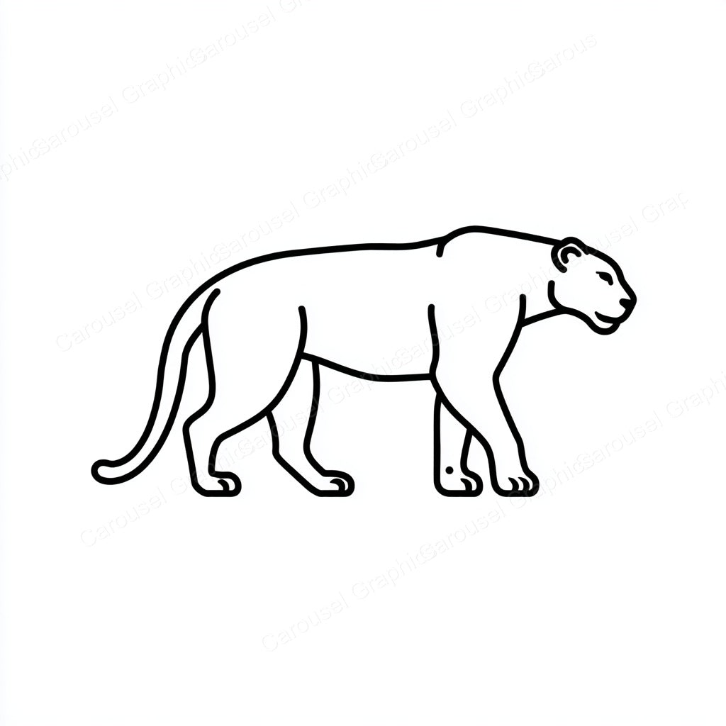 Panther Vector Graphic preview