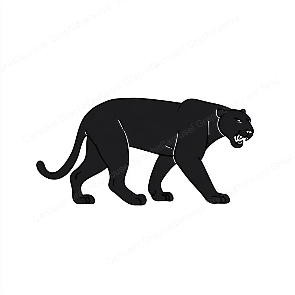 Panther Vector Graphic preview