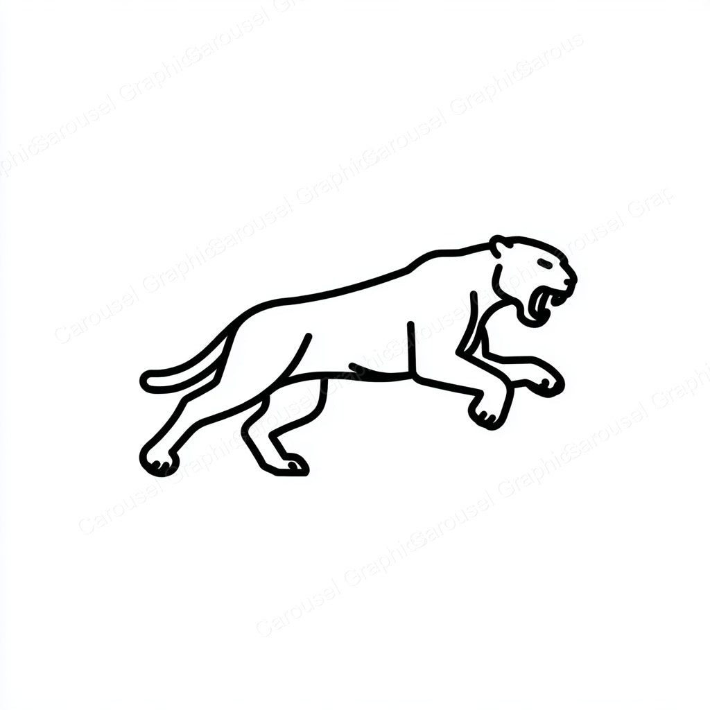 Panther Vector Graphic preview