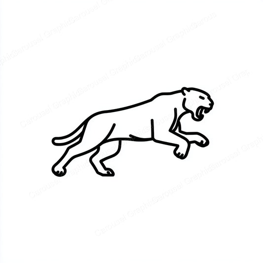 Panther Vector Graphic preview