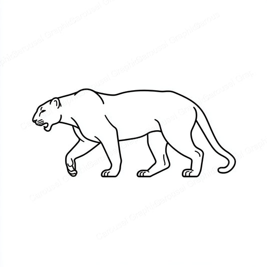 Panther Vector Graphic preview