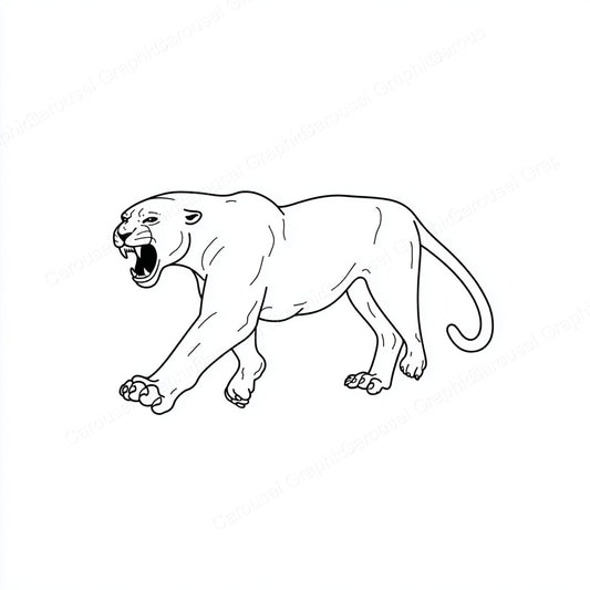 Panther Vector Graphic preview