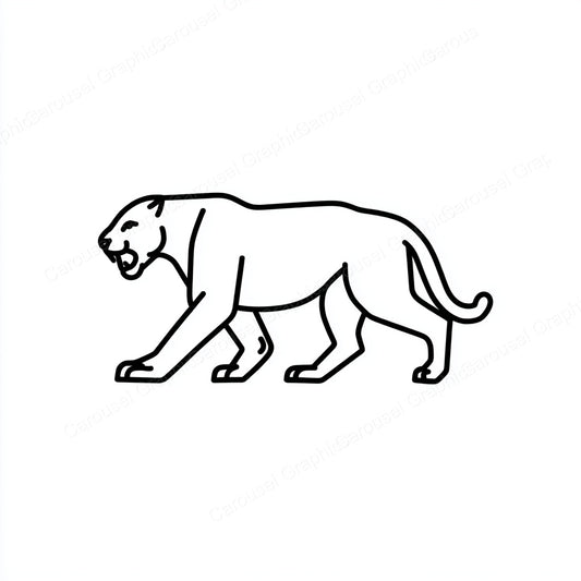 Panther Vector Graphic preview