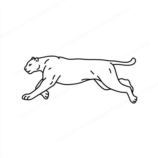 Panther Vector Graphic preview
