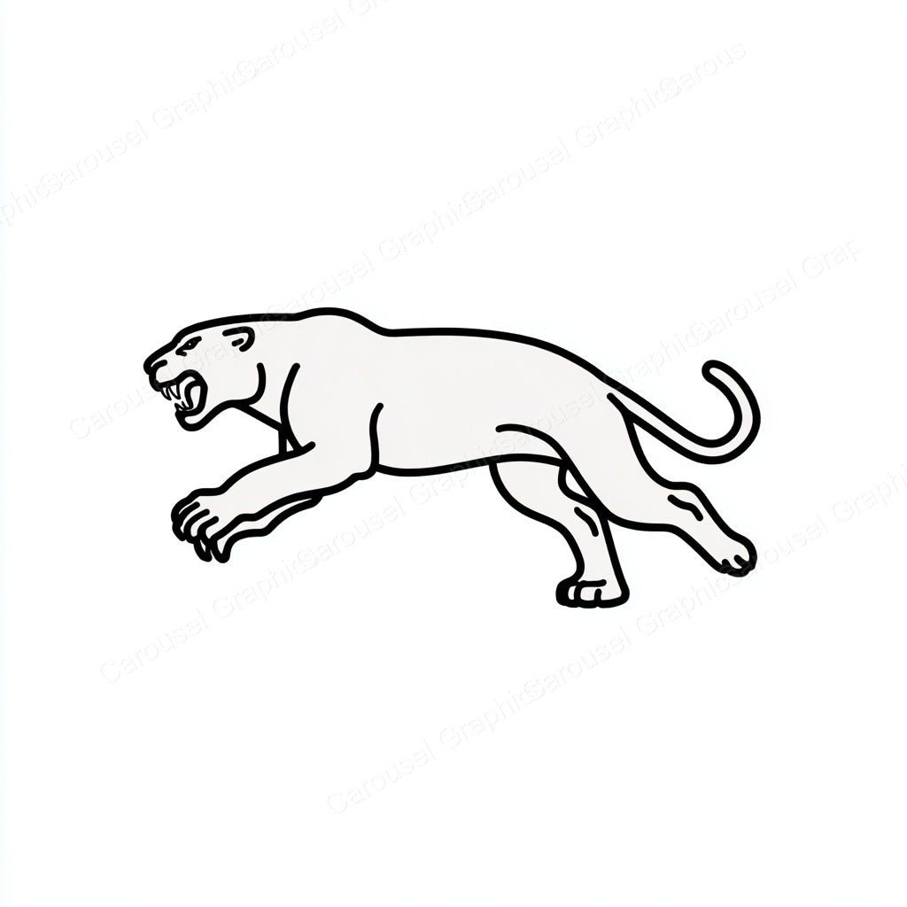 Panther Vector Graphic preview