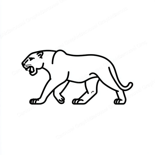 Panther Vector Graphic preview