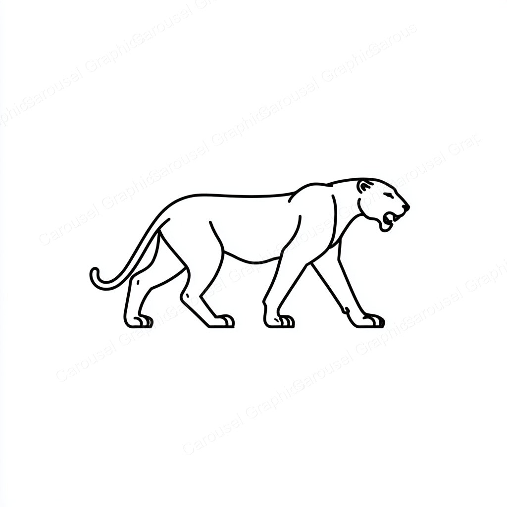 Panther Vector Graphic preview