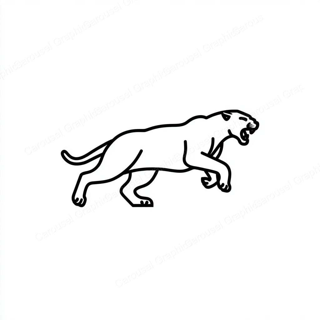 Panther Vector Graphic preview