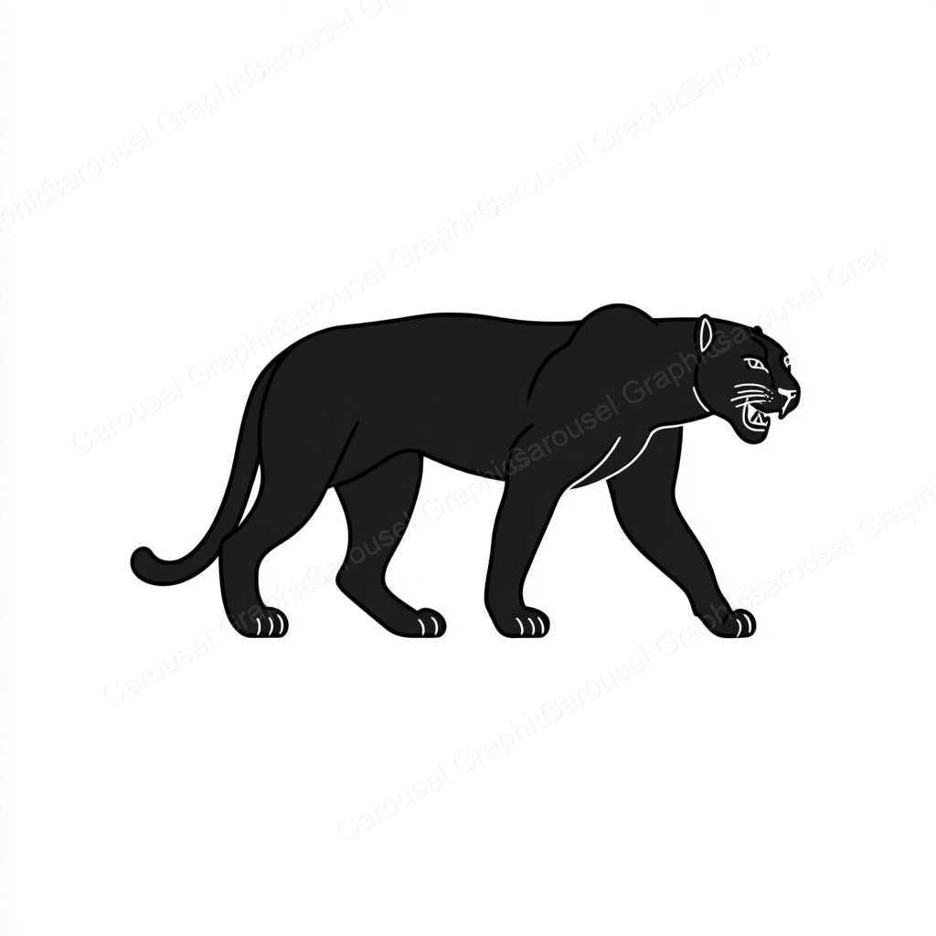 Panther Vector Graphic preview