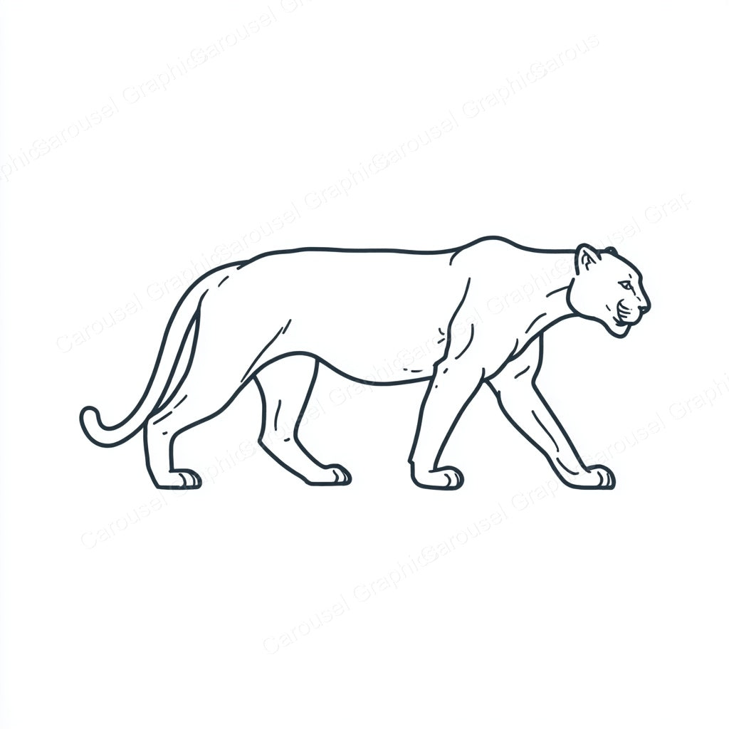 Panther Vector Graphic preview
